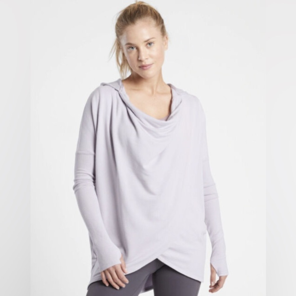 Athleta Purana Wrap Sweatshirt